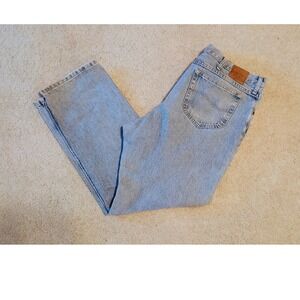 Lee Jeans Mens Light Wash Straight Leg Denim Pants Size 42x32